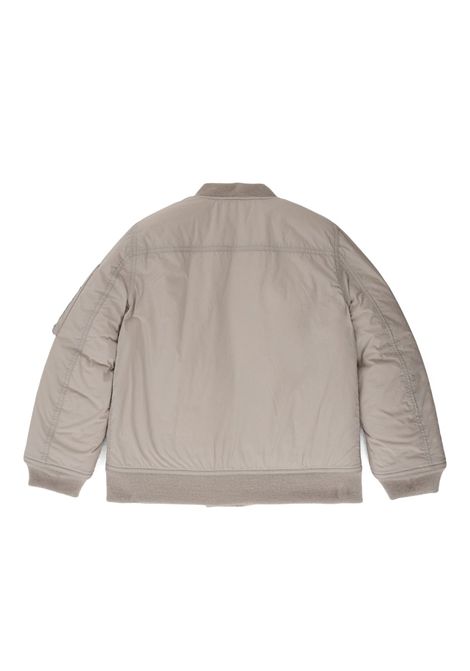 Piumino con logo RICK OWENS KIDS | BG02E5771 MTP08